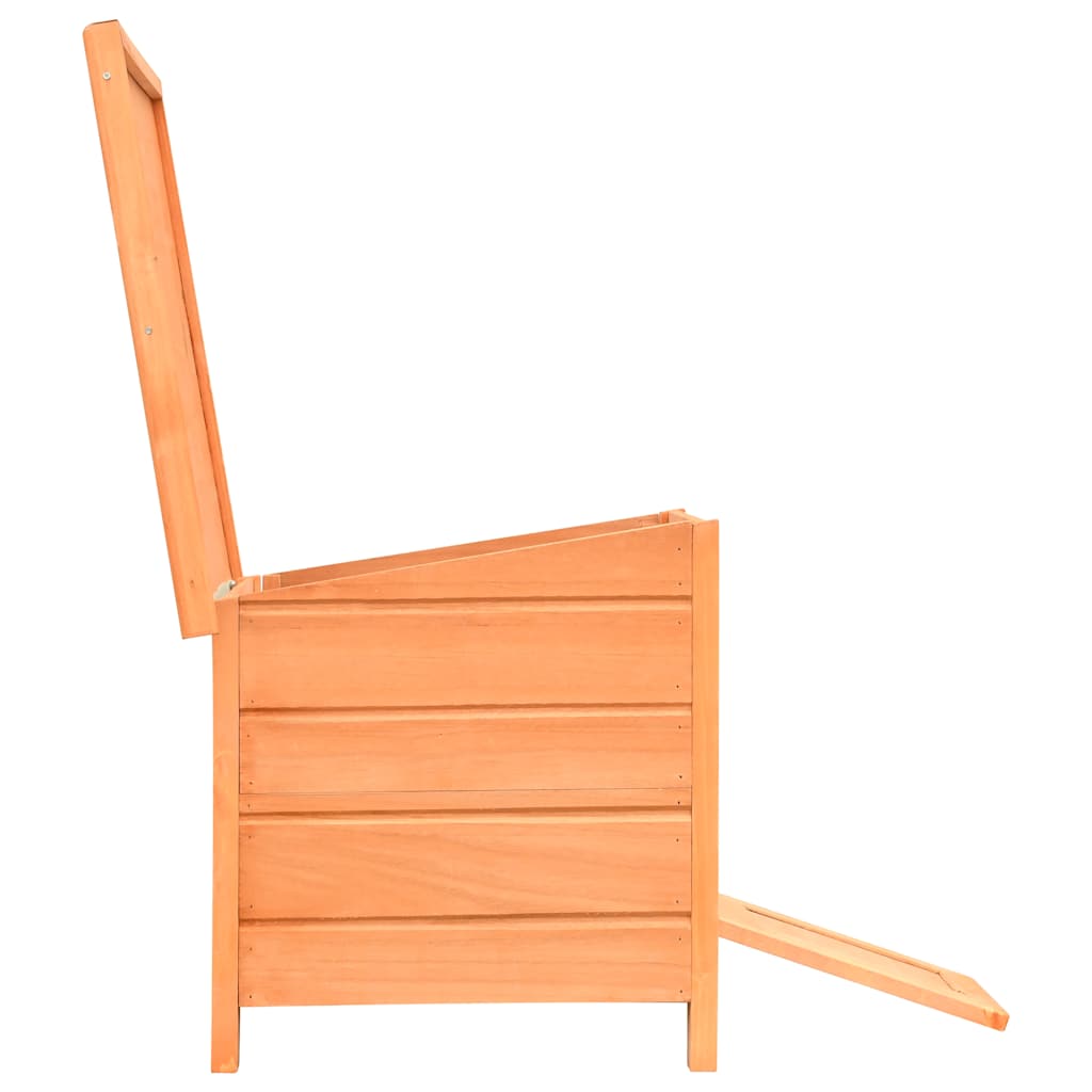 Tömör fenyő- és jegenyefa macskaház 50 x 46 x 43,5 cm - Image 5