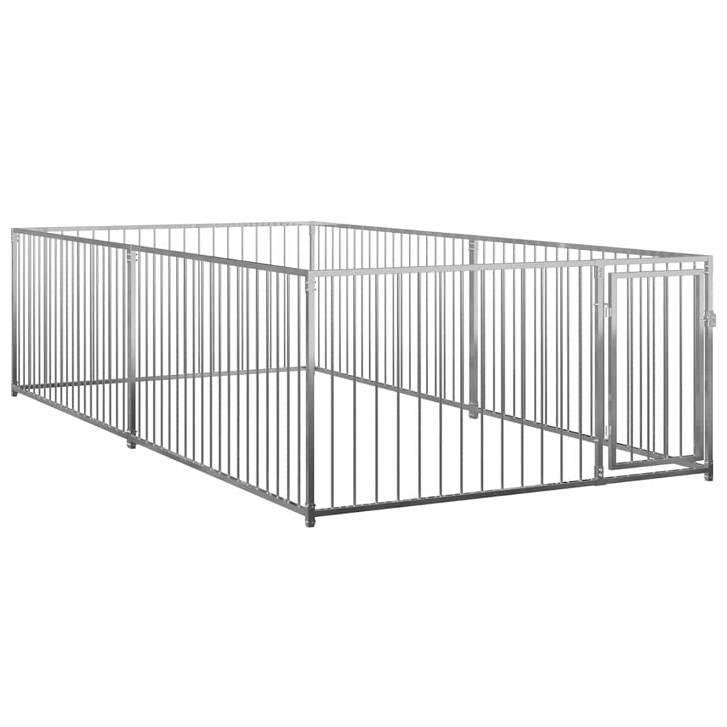Kültéri kutyakennel 200 x 400 x 100 cm - Image 2