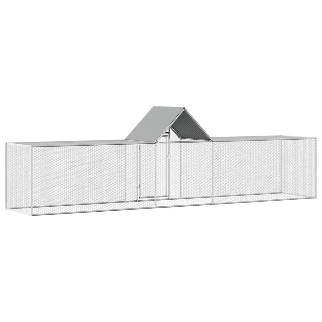Horganyzott acél tyúkól 5 x 1 x 1,5 m - Image 4