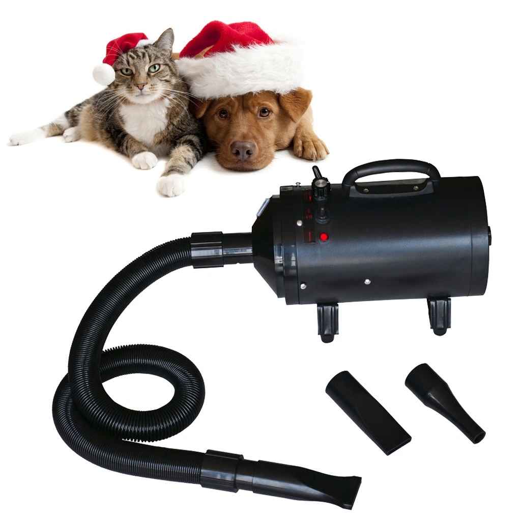 Fekete 3 fúvókás kutya szárítógép 2400 W - Image 5