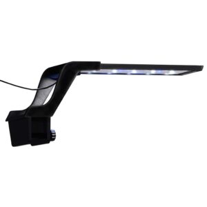 Kék és fehér LED-lámpa akváriumhoz szorítókkal 25 - 45 cm