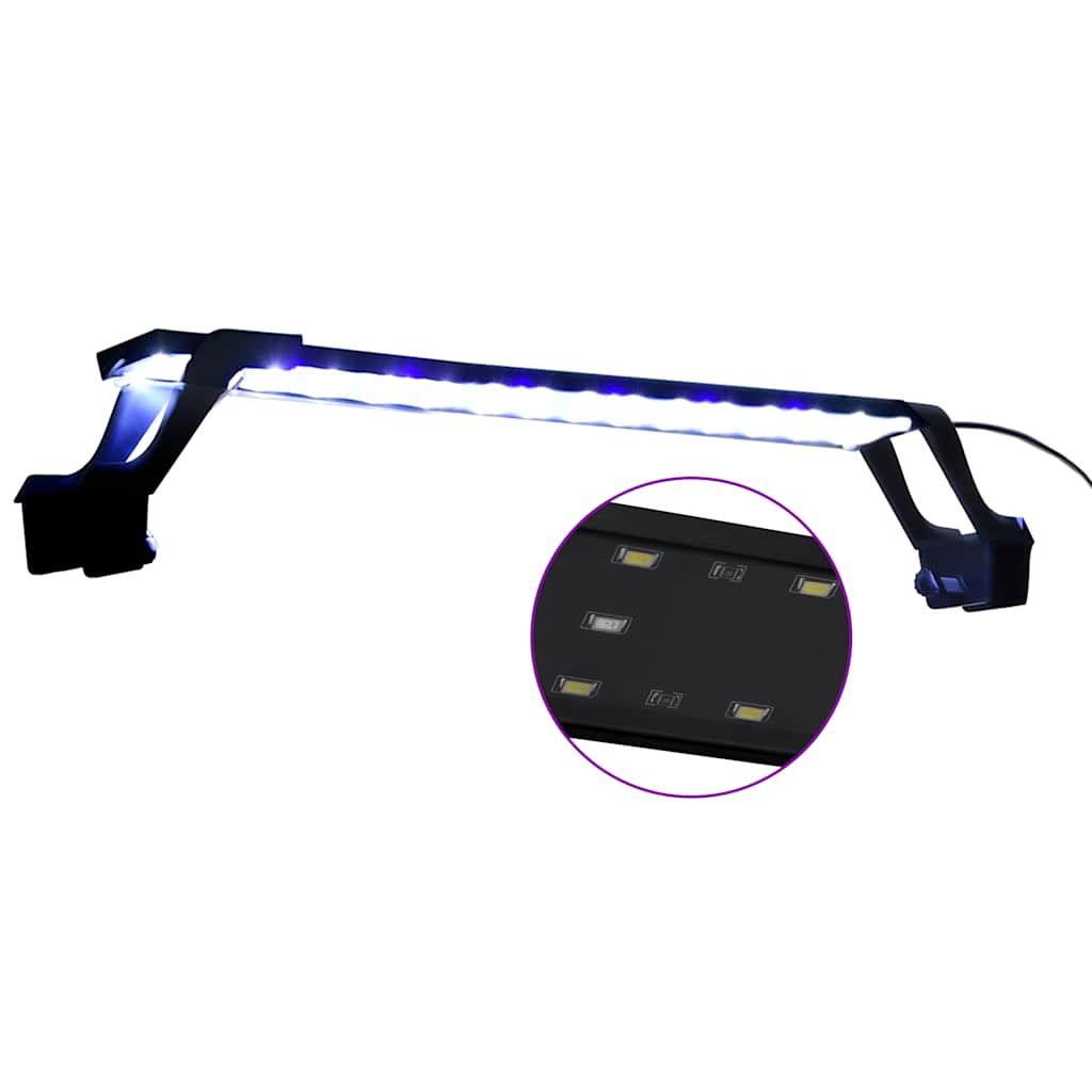 Kék és fehér LED-lámpa akváriumhoz szorítókkal 55 - 70 cm - Image 3