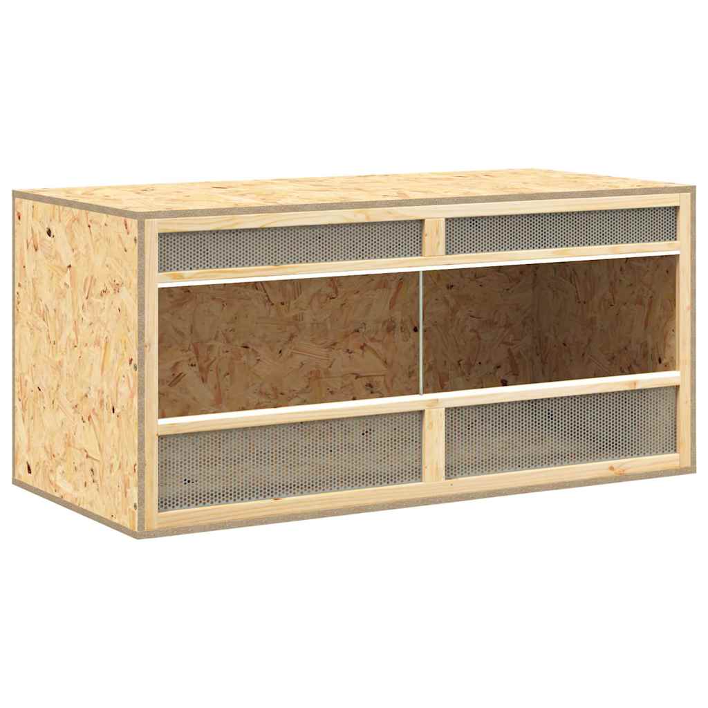 Szerelt fa terrárium 100x47x47 cm - Image 3