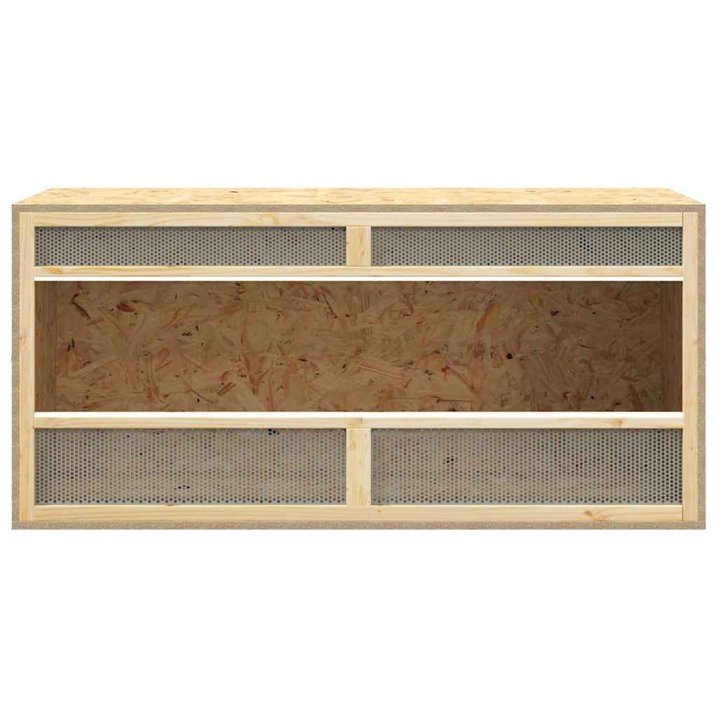 Szerelt fa terrárium 100x47x47 cm - Image 4