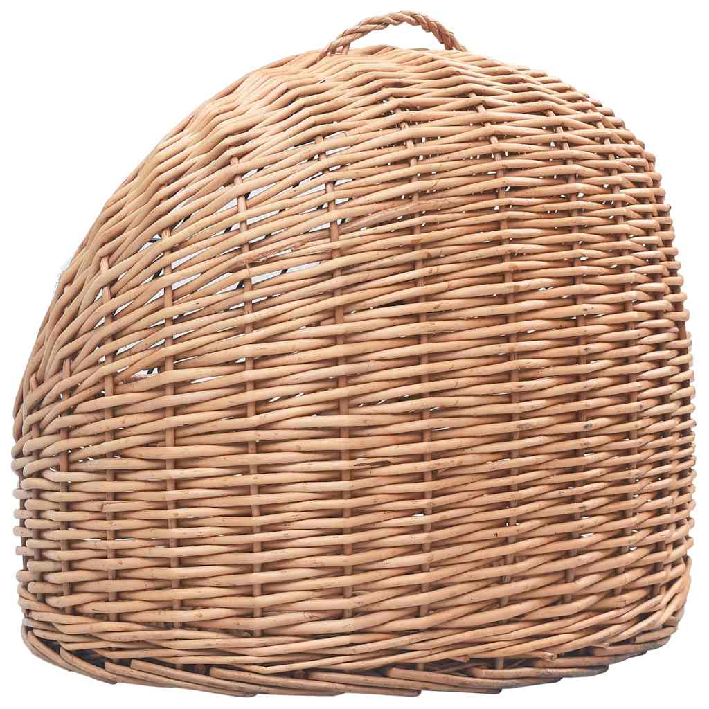 Természetes fűzfa macskaszállító kosár 60 x 45 x 45 cm - Image 5