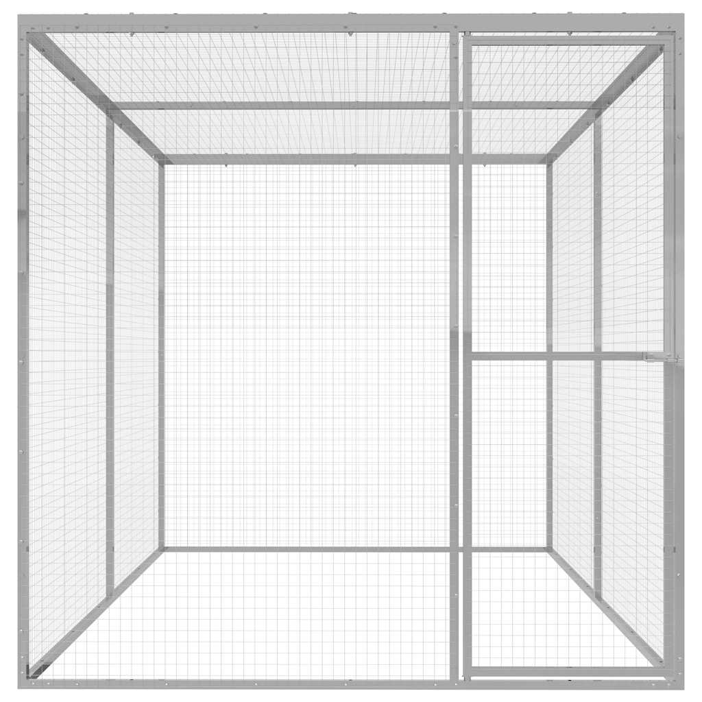 Horganyzott acél macskaketrec 3 x 1,5 x 1,5 m - Image 2