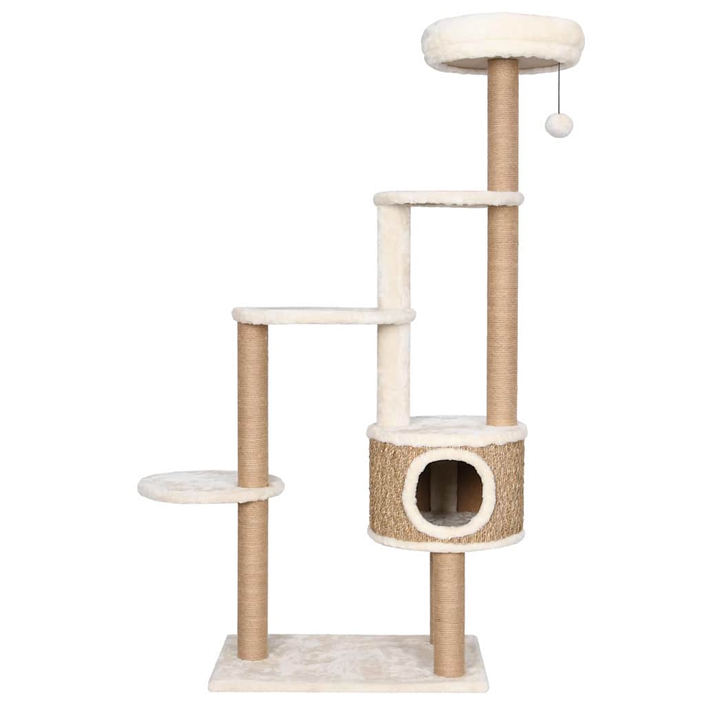 Tengerifű macskabútor luxuspárnával és kaparófával 148 cm - Image 3