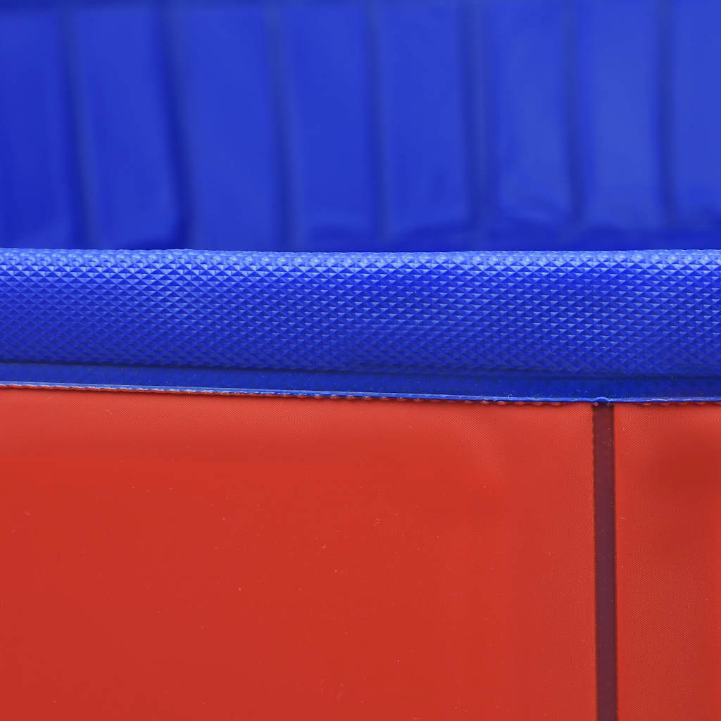 Összehajtható piros PVC kutyamedence 200 x 30 cm - Image 4