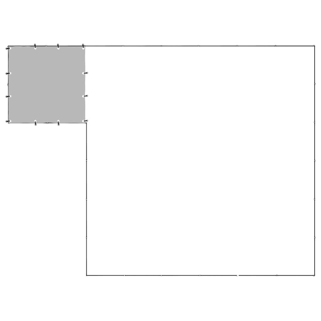 Fekete acél kutyakennel 12,1 m² - Image 5