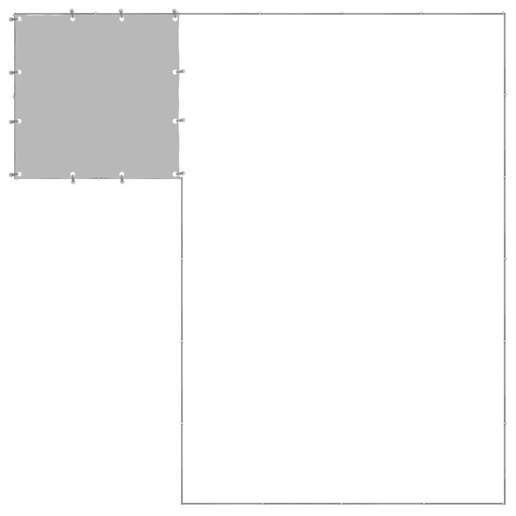 Ezüstszínű acél kutyakennel 8,47 m² - Image 5