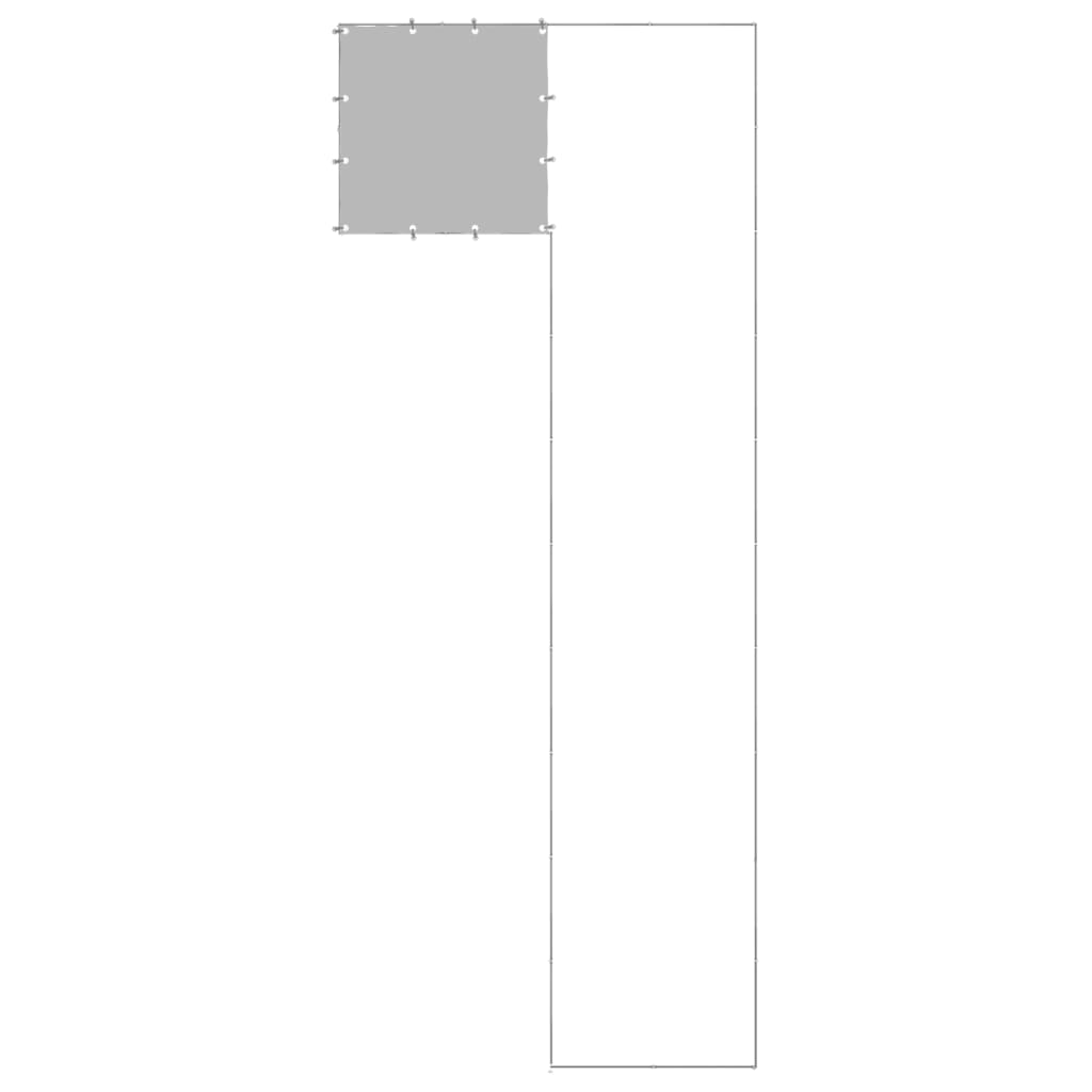 Ezüstszínű acél kutyakennel 7,26 m² - Image 4