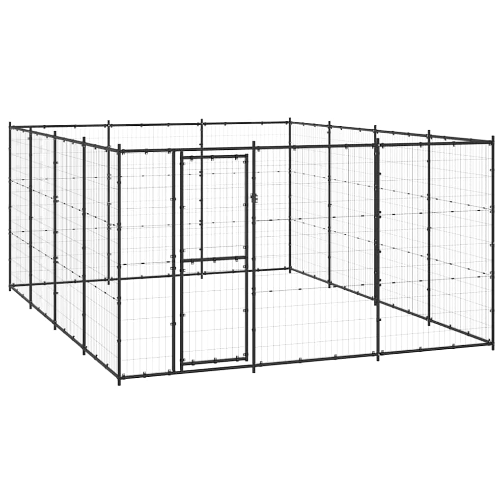 Kültéri acél kutyakennel 14,52 m² - Image 2