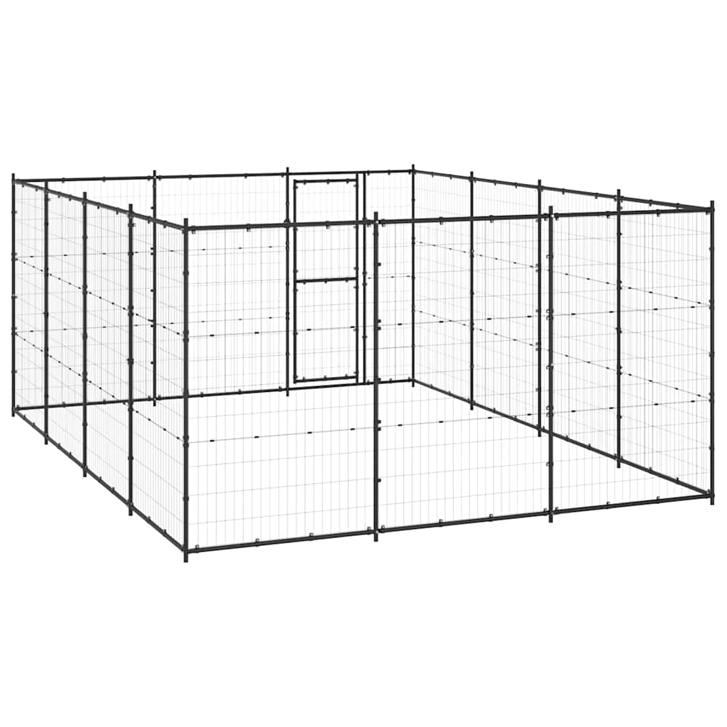 Kültéri acél kutyakennel 14,52 m² - Image 5