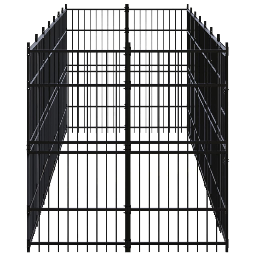 Acél kültéri kutyakennel 12,9 m² - Image 3