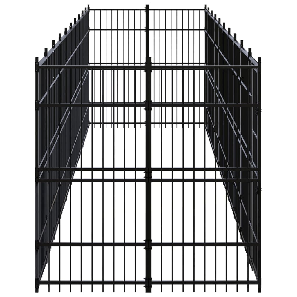 Acél kültéri kutyakennel 18,43 m² - Image 3