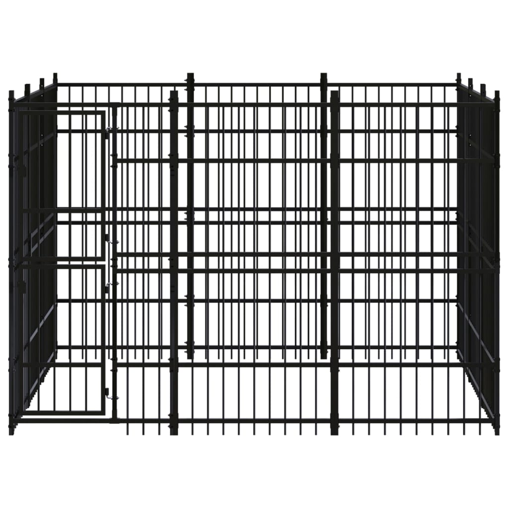 Acél kültéri kutyakennel 8,29 m² - Image 2