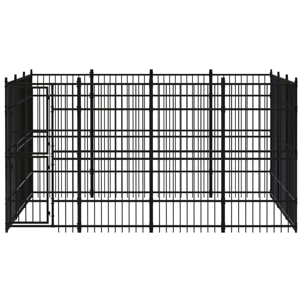 Acél kültéri kutyakennel 11,06 m² - Image 2
