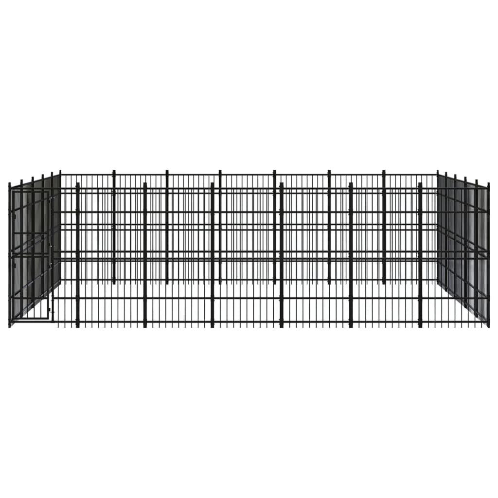 Acél kültéri kutyakennel 32,26 m² - Image 2
