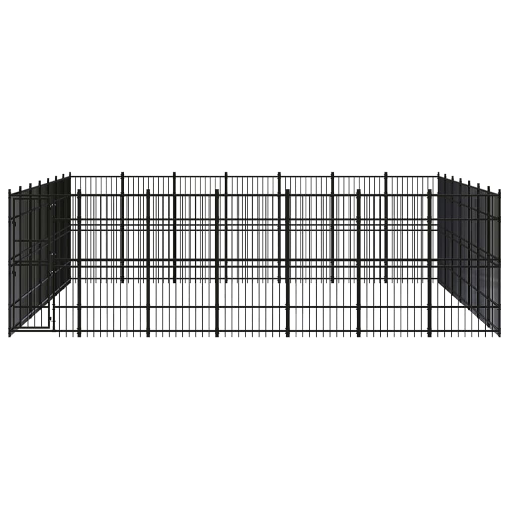 Acél kültéri kutyakennel 45,16 m² - Image 2
