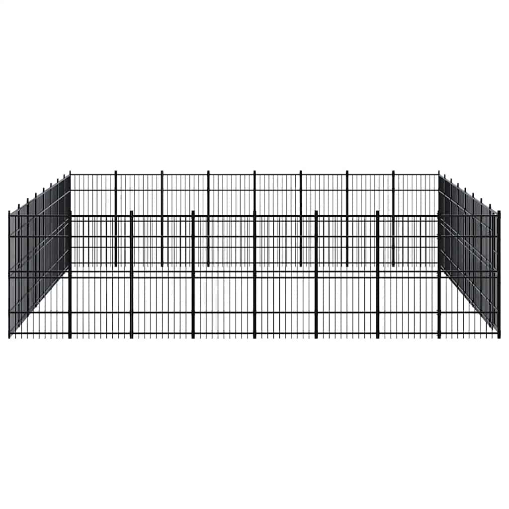 Acél kültéri kutyakennel 58,98 m² - Image 3