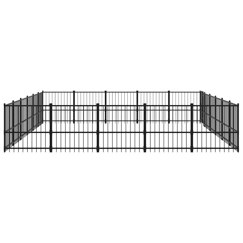 Acél kültéri kutyakennel 28,23 m² - Image 4