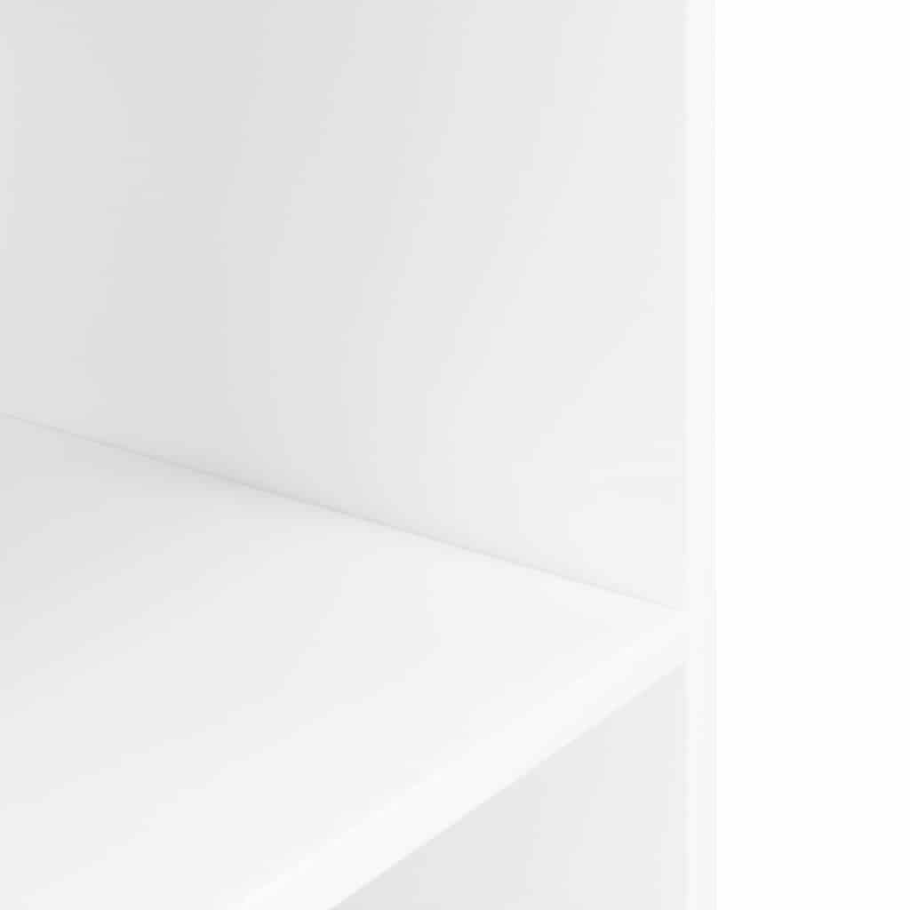 Fehér szerelt fa akváriumi állvány 80x35x60 cm - Image 5