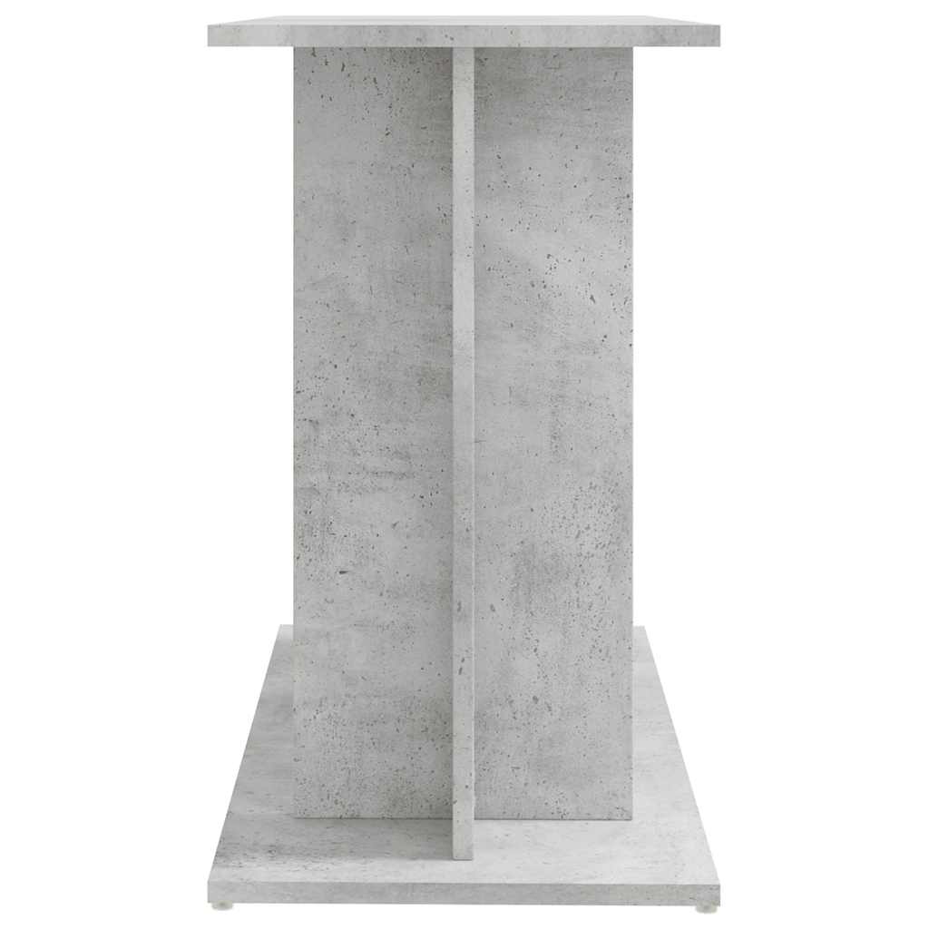 Betonszürke akváriumállvány 80 x 35 x 60 cm rétegelt fából - Image 4