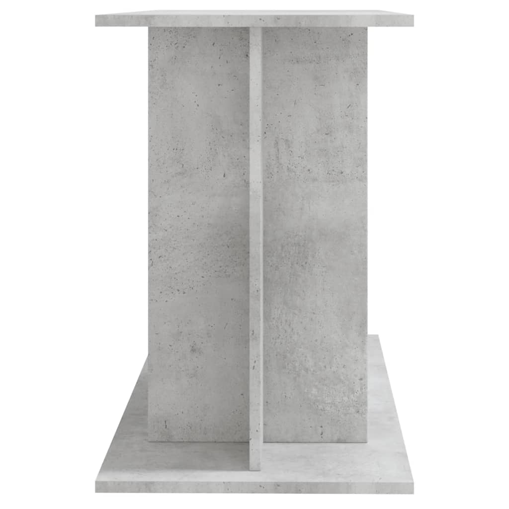 Betonszürke akváriumállvány 100 x 40 x 60 cm rétegelt fából - Image 4