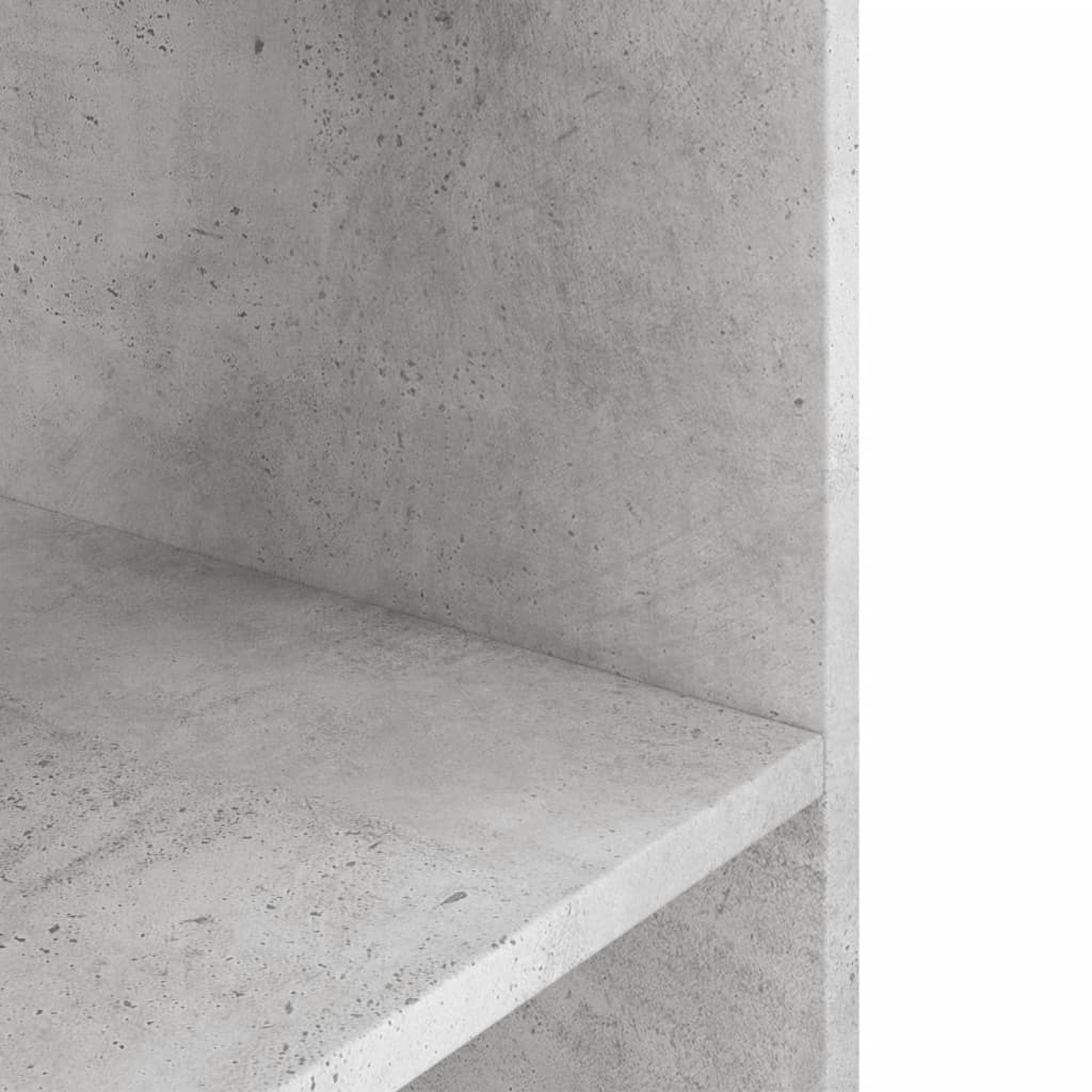 Betonszürke akváriumállvány 100 x 40 x 60 cm rétegelt fából - Image 5
