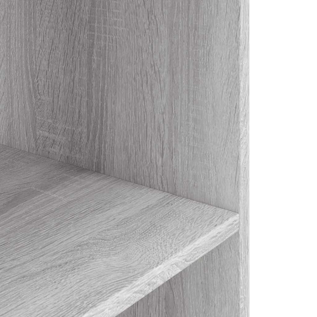 Szürke sonoma szerelt fa akváriumi állvány 100x40x60 cm - Image 5