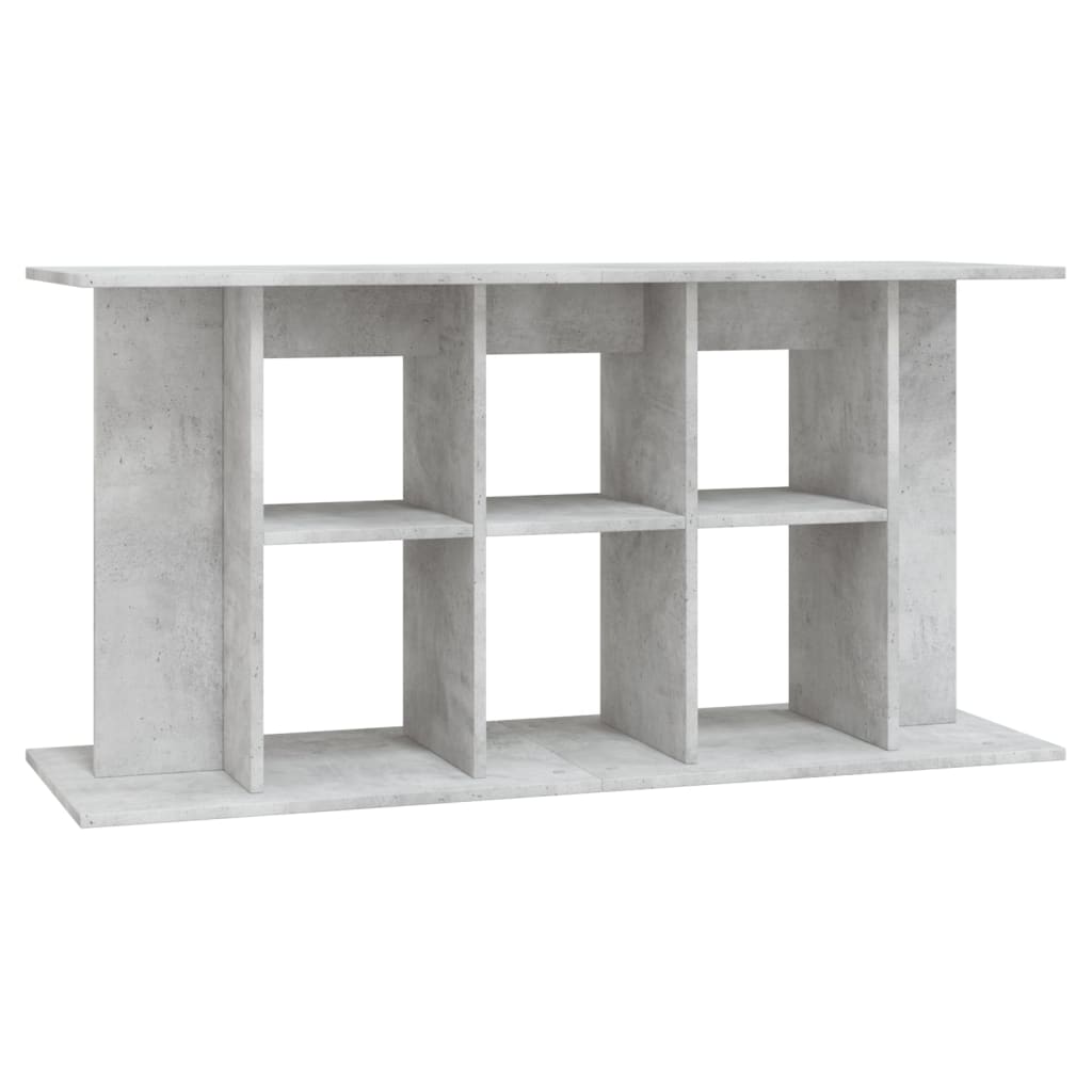 Szürke beton akváriumállvány 120 x 40 x 60 cm rétegelt fából - Image 2