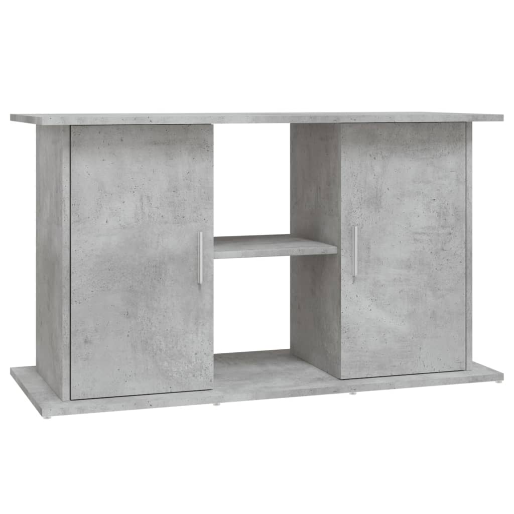 Betonszürke akváriumállvány 101 x 41 x 58 cm rétegelt fából - Image 2
