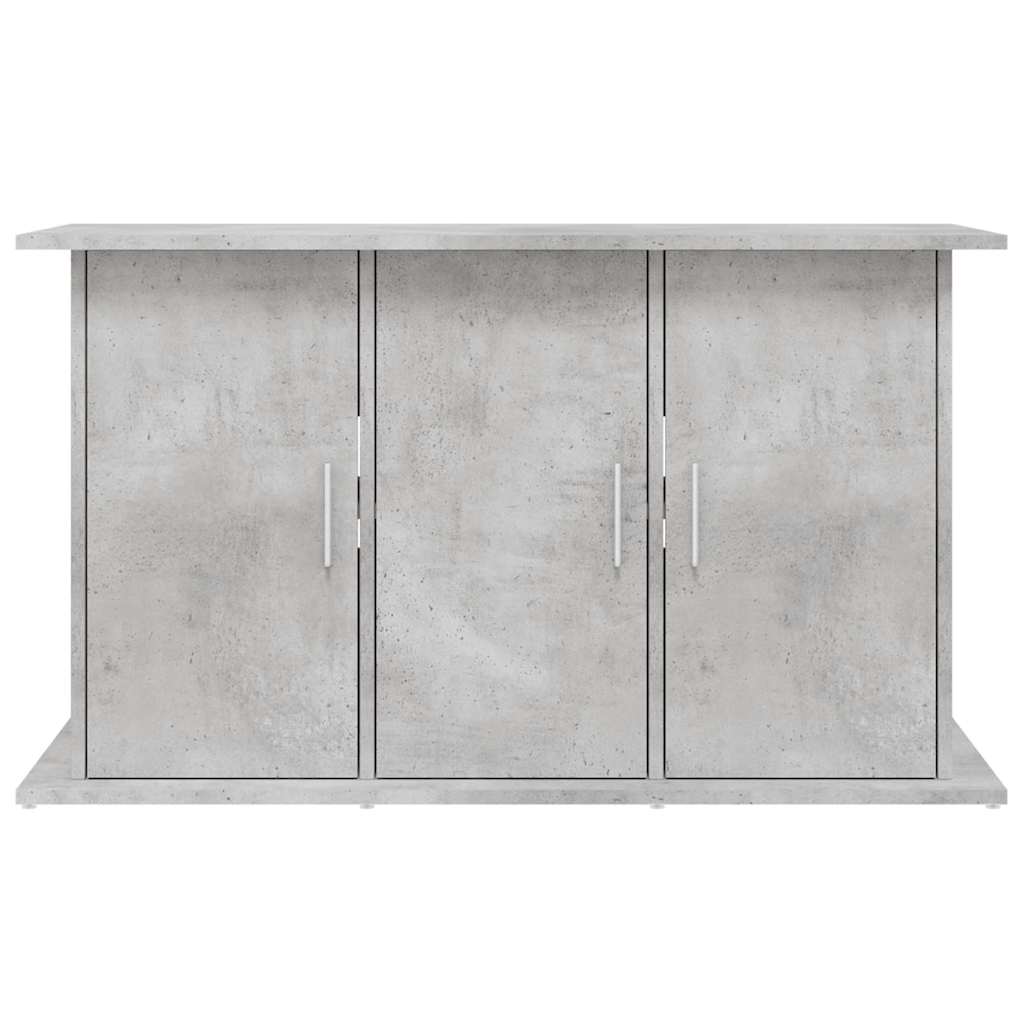 Betonszürke akváriumállvány 101 x 41 x 58 cm rétegelt fából - Image 3