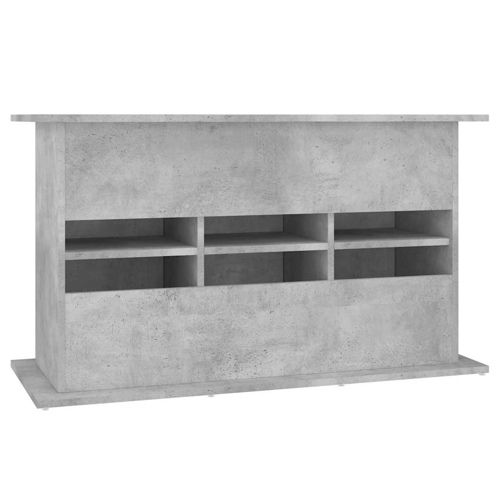 Betonszürke akváriumállvány 101 x 41 x 58 cm rétegelt fából - Image 5