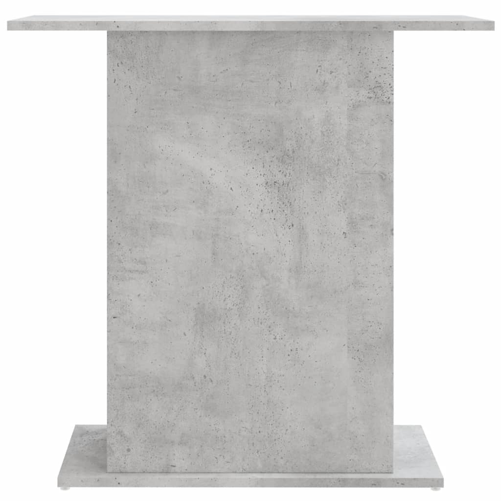 Betonszürke szerelt fa akváriumi állvány 75x36x72,5 cm - Image 3