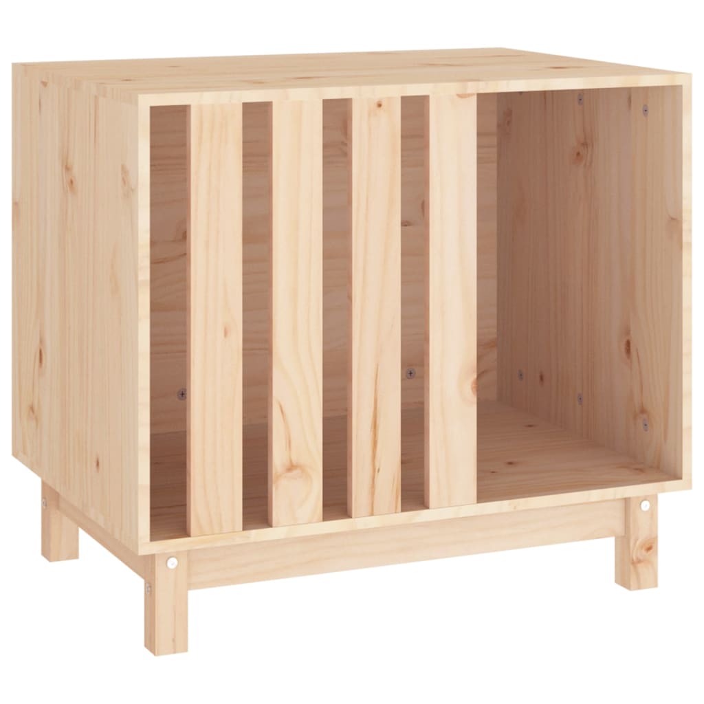 Tömör fenyőfa kutyaház 70 x 50 x 62 cm - Image 2