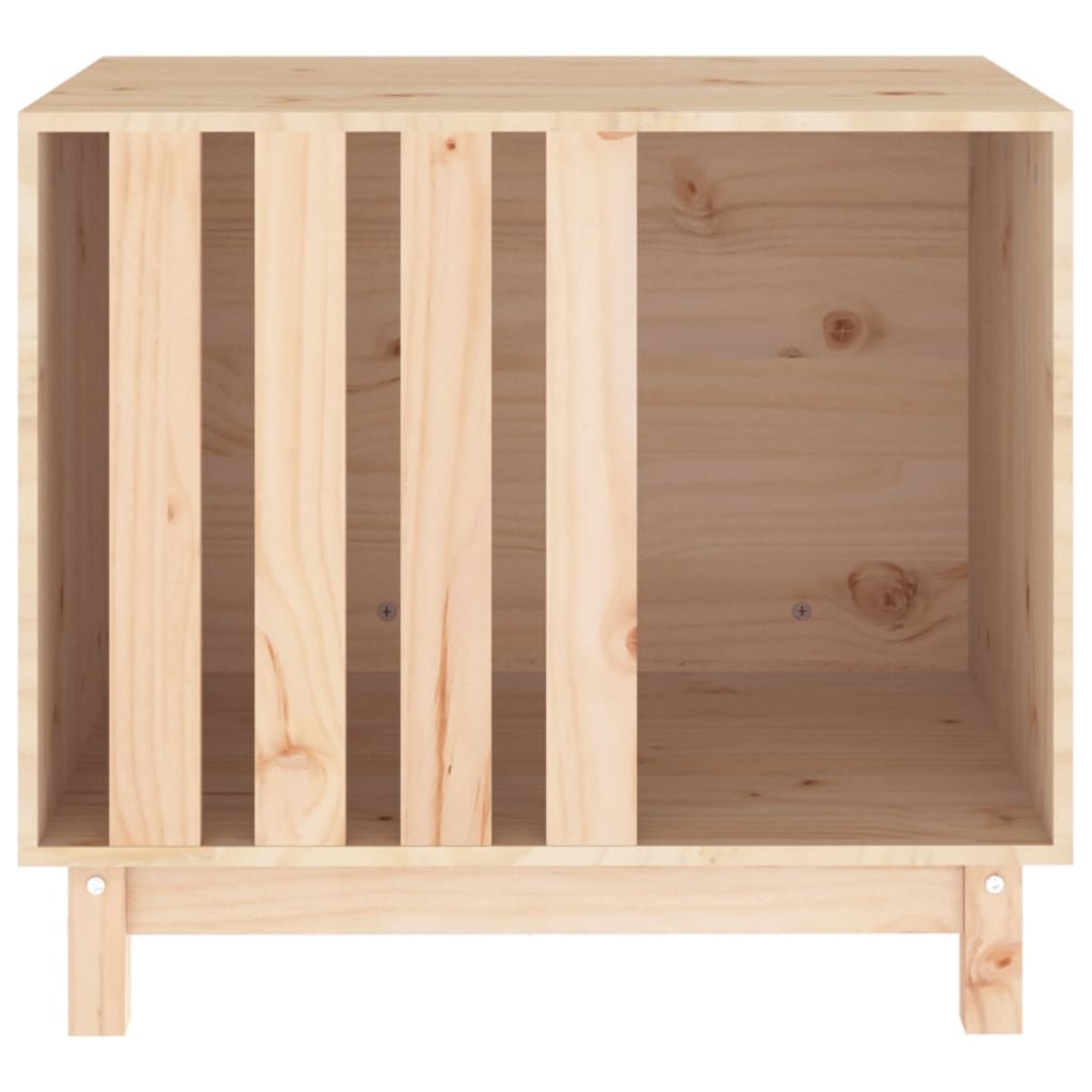 Tömör fenyőfa kutyaház 70 x 50 x 62 cm - Image 5