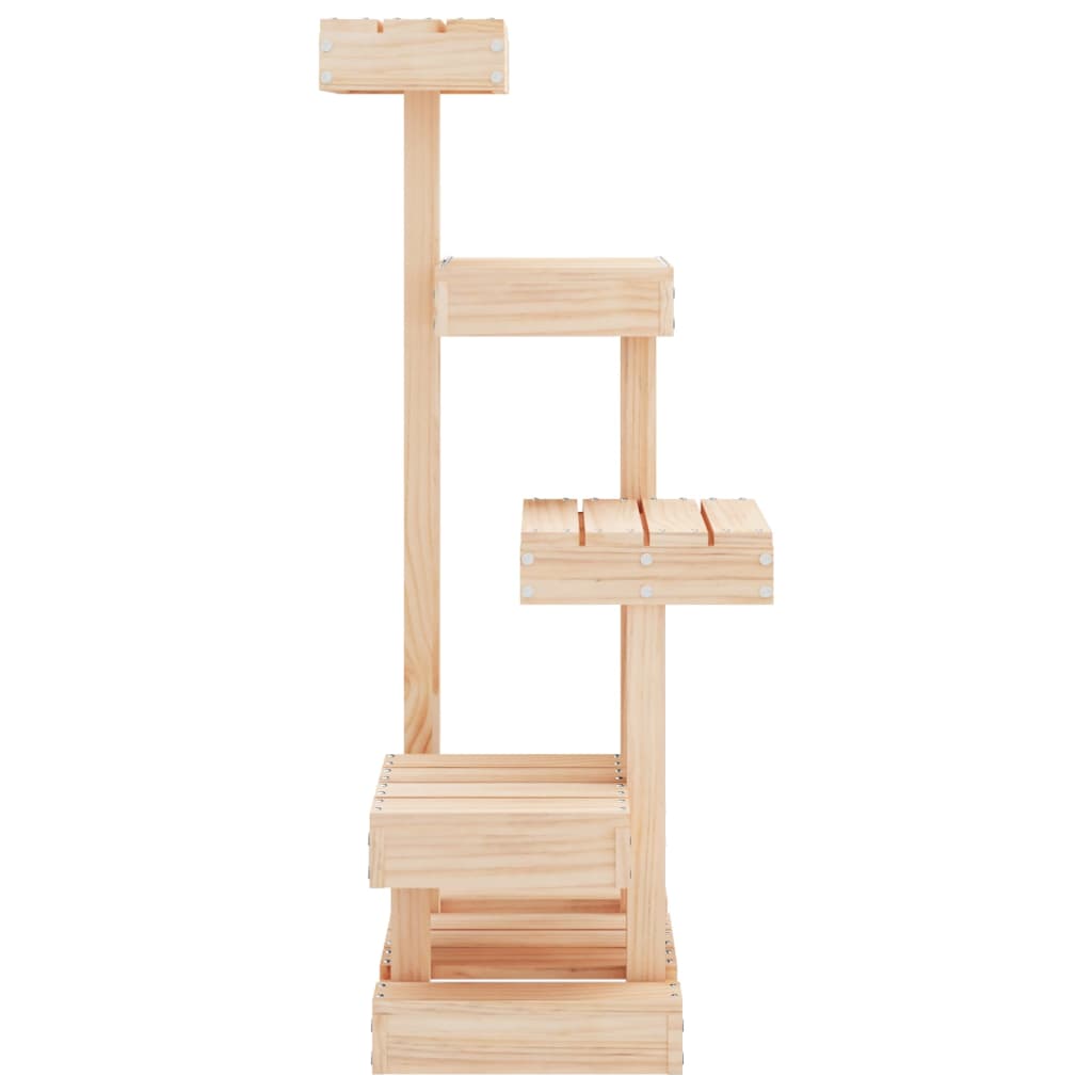 Tömör fenyő macskabútor 45,5x49x103 cm - Image 4