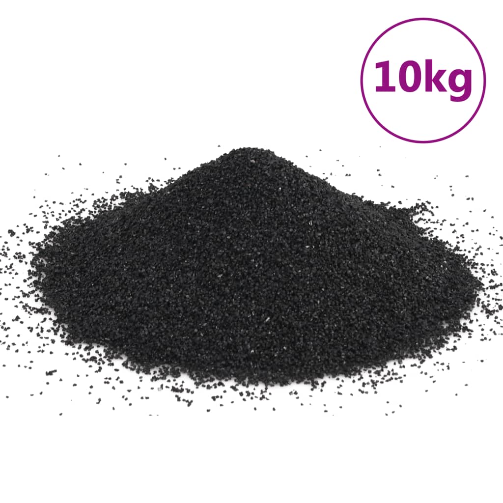 10 kg fekete akváriumhomok 0,2-2 mm - Image 2
