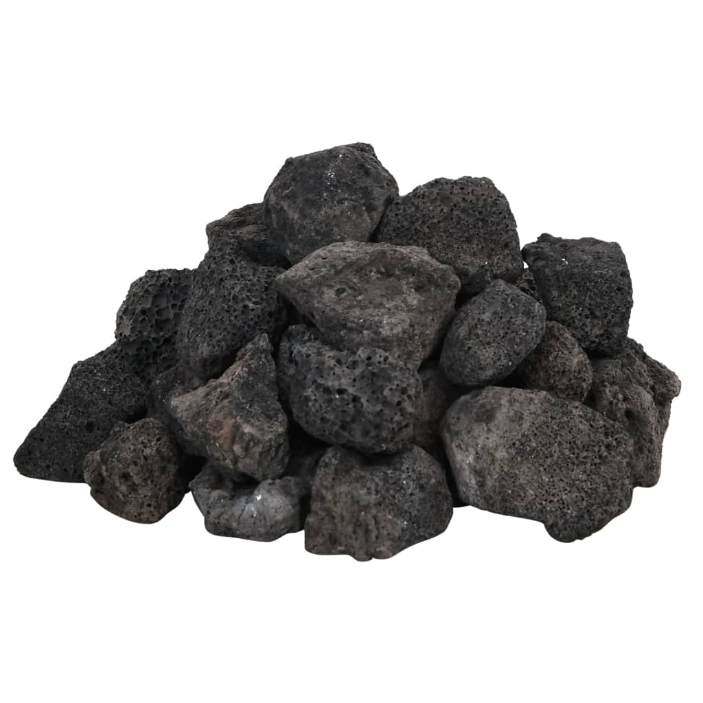 Fekete vulkanikus kőzetek 3-5 cm 10 kg - Image 3