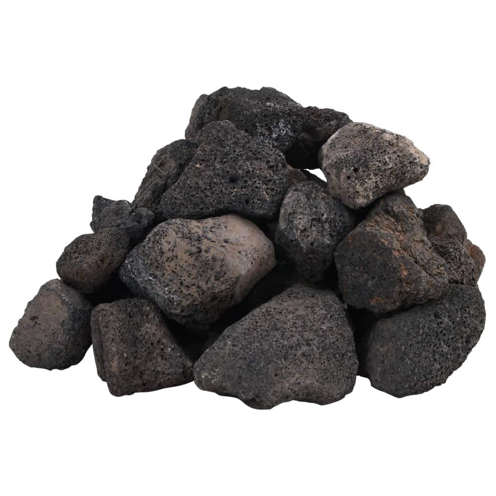Fekete vulkanikus kőzetek 5-8 cm 10 kg - Image 3