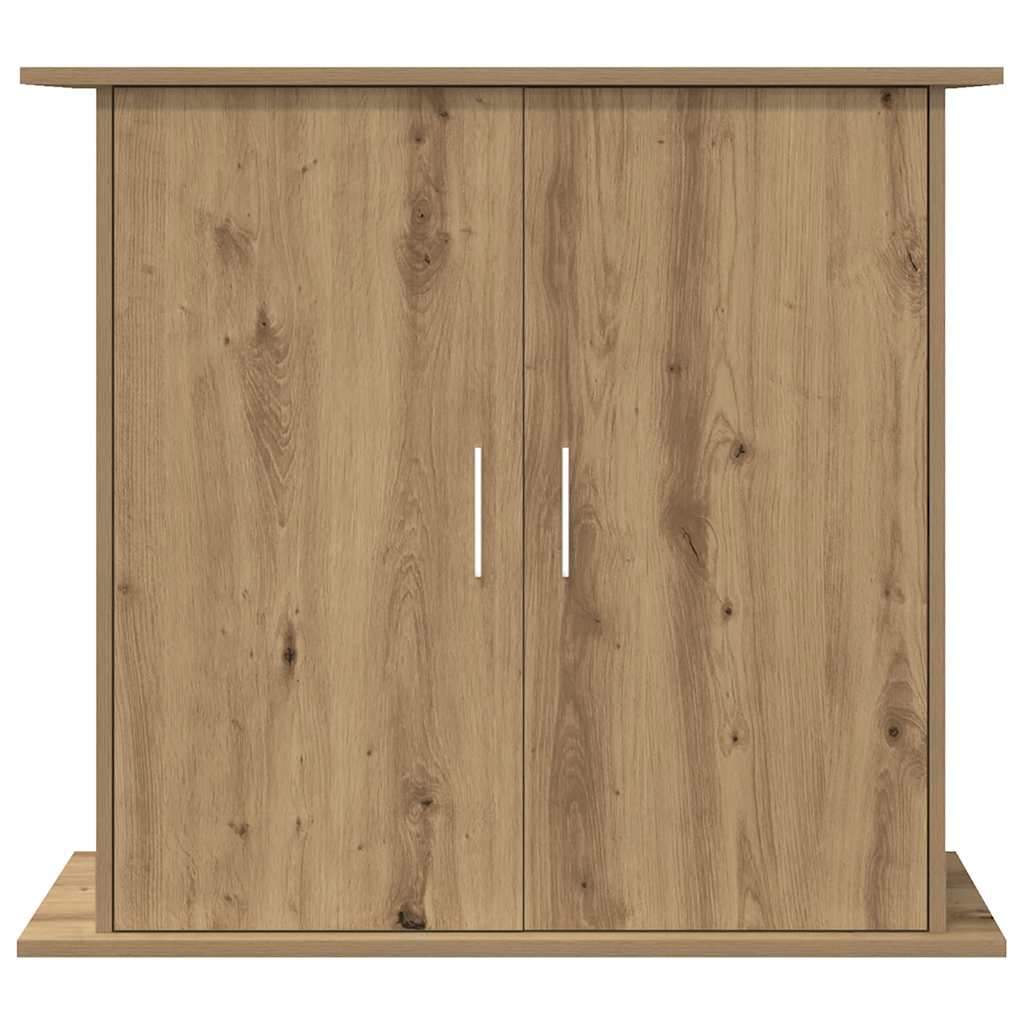 Kézműves tölgyfa akváriumállvány 81 x 36 x 73 cm rétegelt fából - Image 4
