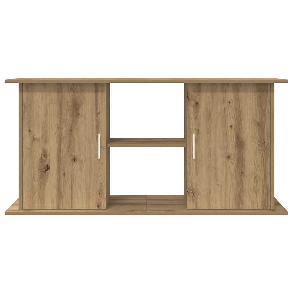 Kézműves tölgyfa akváriumállvány 121 x 41 x 58 cm rétegelt fából - Image 4