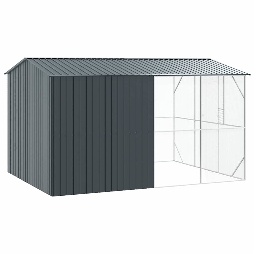 Madár kalitka Antracit 430 x 310 x 247 cm Horganyzott acél - Image 5