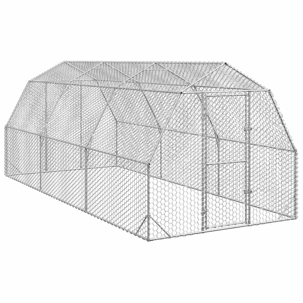 Csirkefuttató 2,5x6x2,25 m horganyzott acél - Image 2