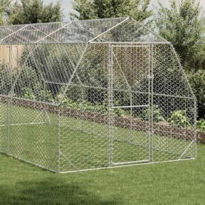 Csirkefuttató 2,5x6x2,25 m horganyzott acél