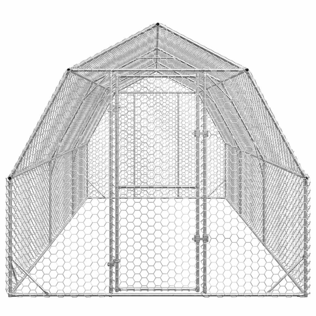 Csirkefuttató 2,5x6x2,25 m horganyzott acél - Image 3