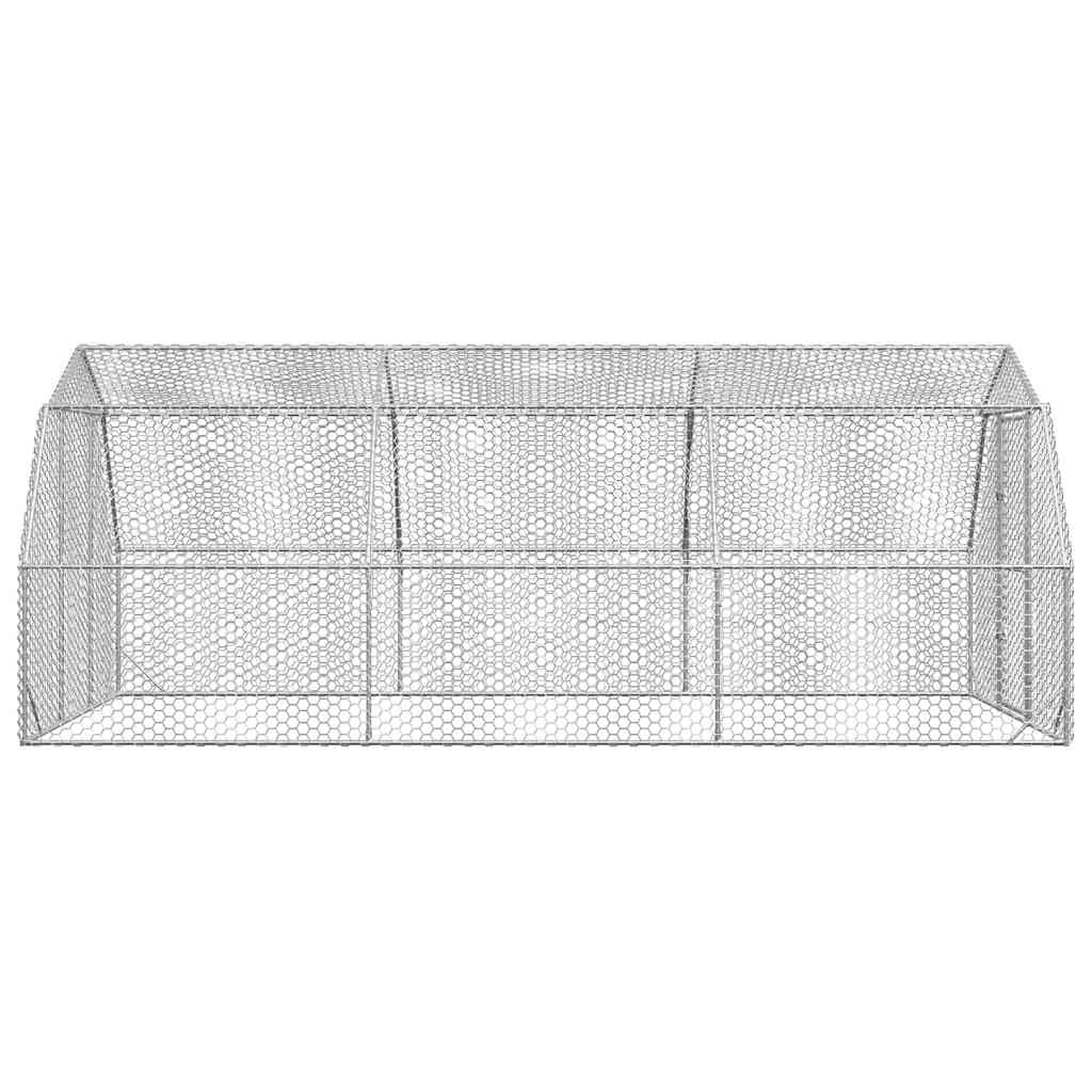 Csirkefuttató 2,5x6x2,25 m horganyzott acél - Image 5