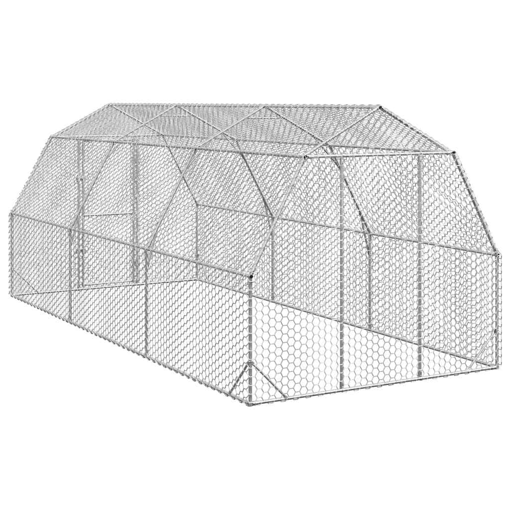 Csirkefuttató 2,5x6x2,25 m horganyzott acél - Image 4