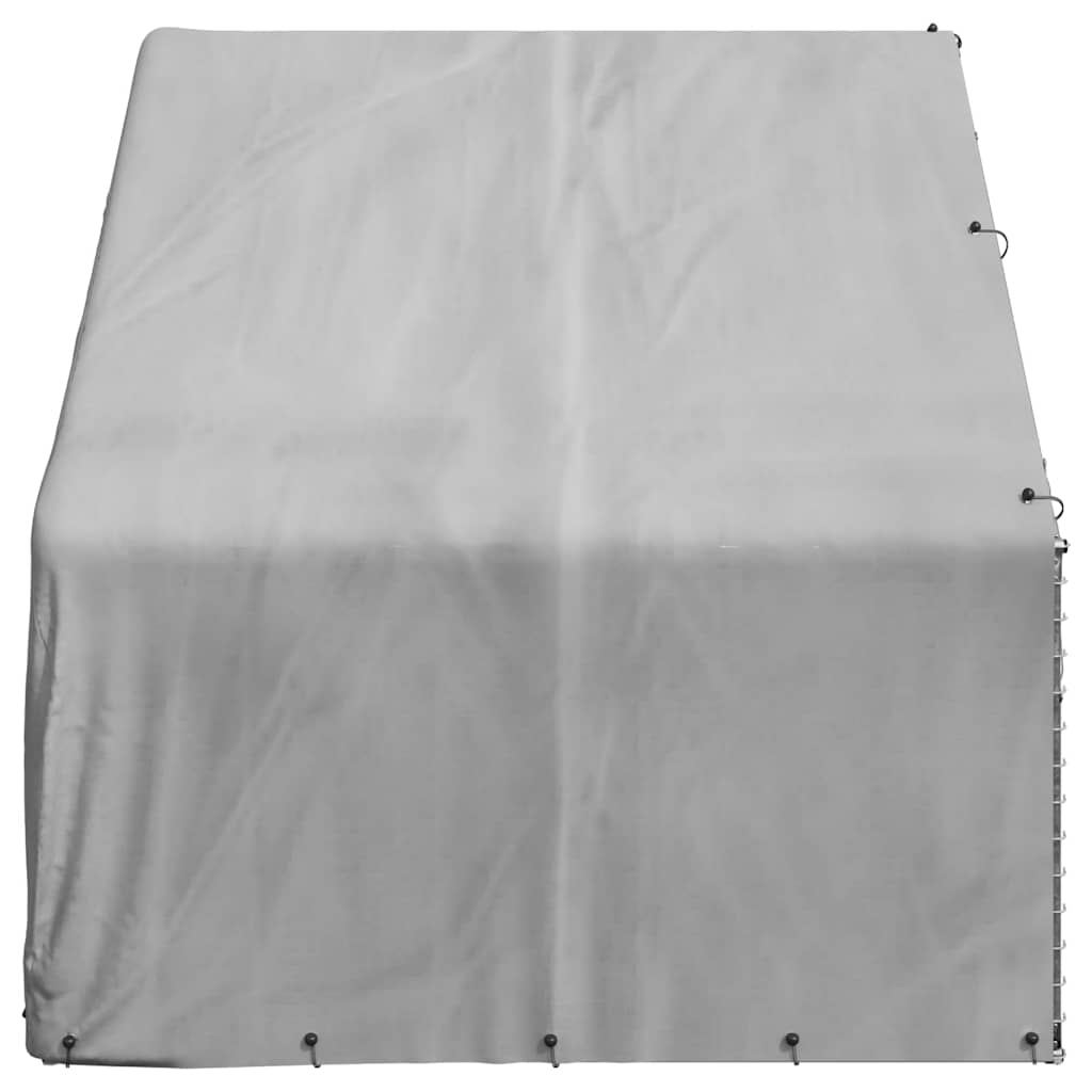 Kültéri kutyakennel fedéllel 3x2x1,9 m horganyzott acélból - Image 5